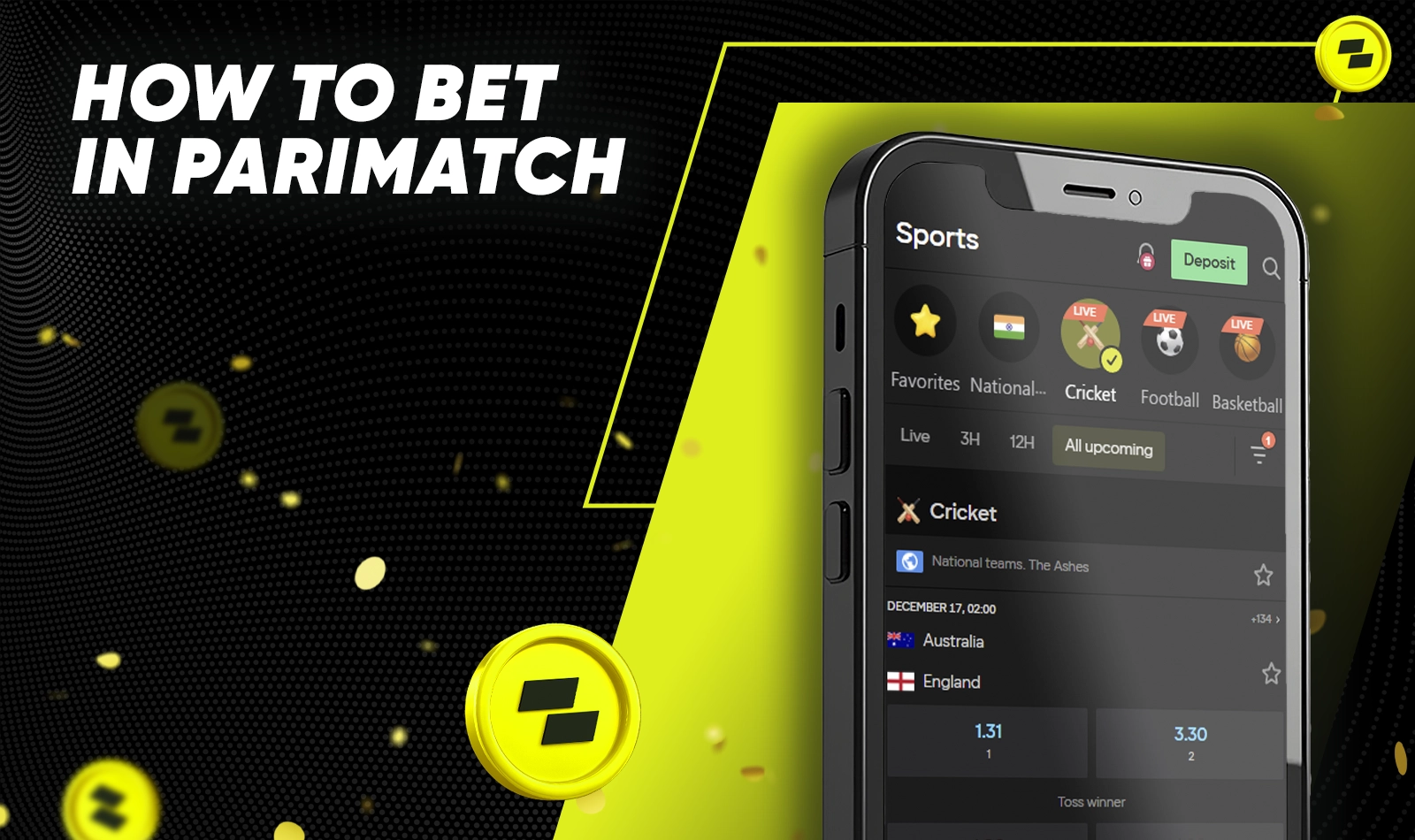 Practical guide to placing bets on Parimatch confidently