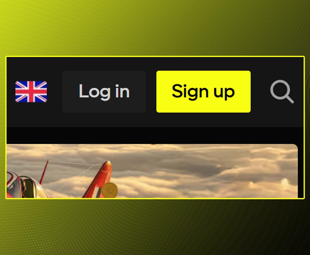 Tap Login on Parimatch