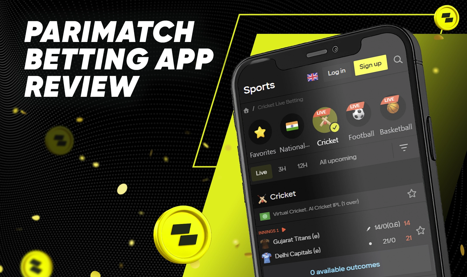 Parimatch betting app review with sports markets
