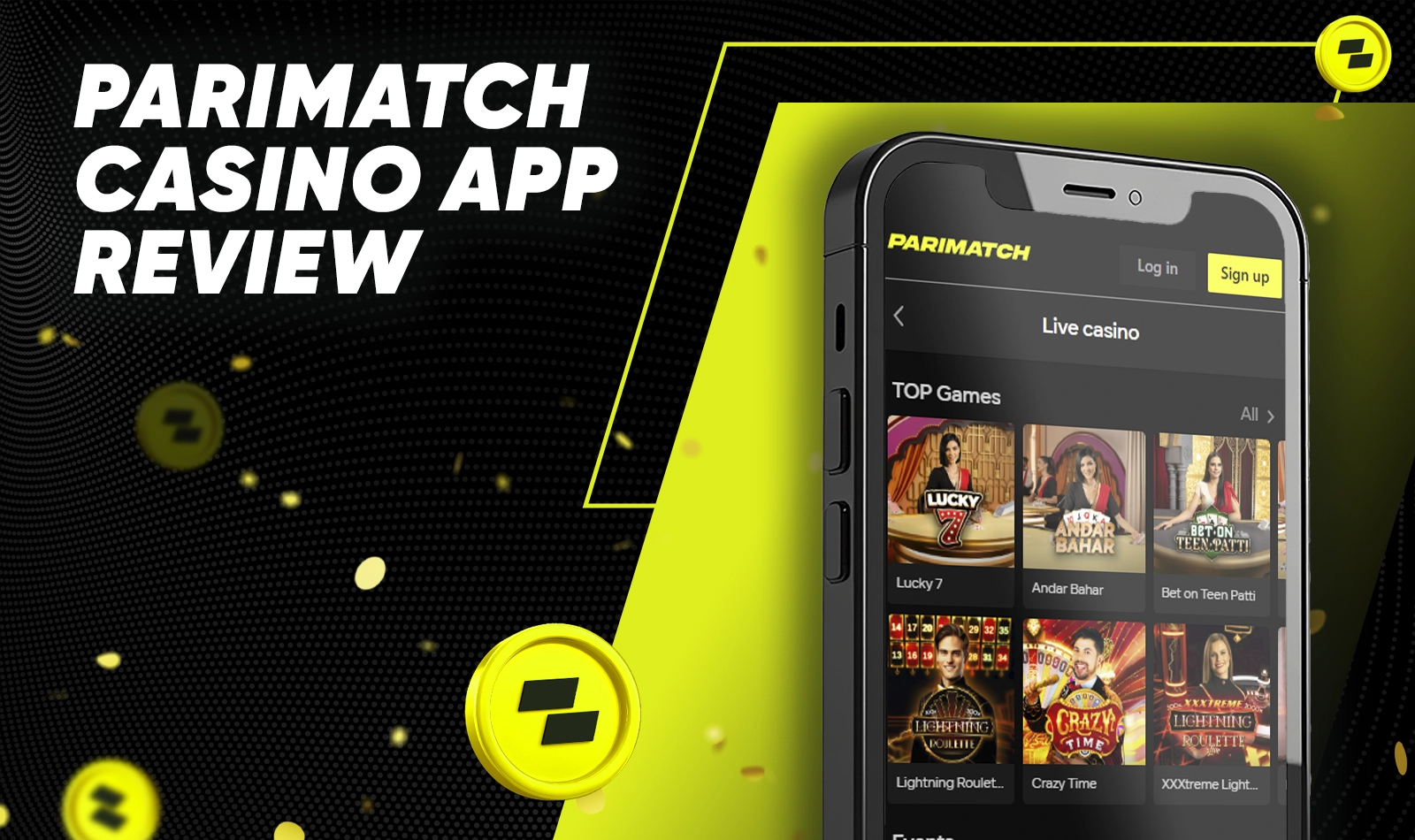 Parimatch casino app review including live tables

