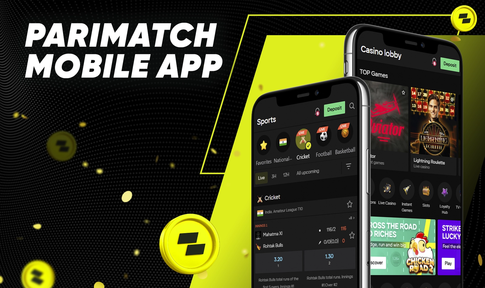 Parimatch mobile app features, installation, and usage tips